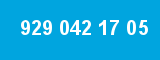 929 042 17 05